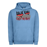 Pigment Pebble Blue break boards not hearts Urban Hoodie - MaliasSmallBusiness