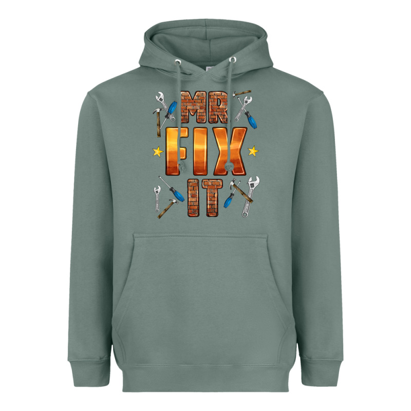 Mr Fix It Heavyweight Hoodie by HRA Design Shop | Teevron