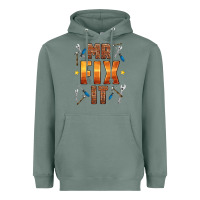 Sage mr fix it Heavyweight Hoodie - HRA Design Shop
