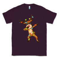 Plum dabbing deer Classic Tee - Zillion Design Studio