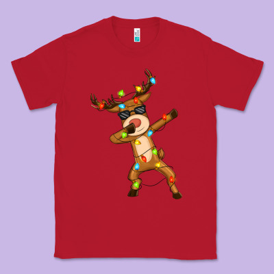 Classic Tee dabbing deer