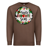 Chestnut christmas  cookie and light santas favorite   son Premium Sweatshirt - AdoDesignShop