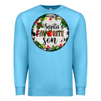 Ocean Blue christmas  cookie and light santas favorite   son Premium Sweatshirt - AdoDesignShop