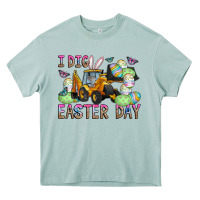 Arona I Dig Easter Day Heavy Core Tee - CowhideDigitalArt