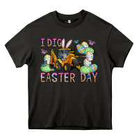 Asphalt I Dig Easter Day Heavy Core Tee - CowhideDigitalArt