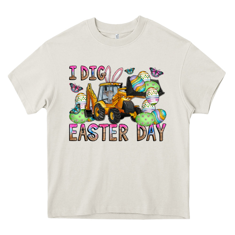 I Dig Easter Day Heavy Core Tee by CowhideDigitalArt | Teevron