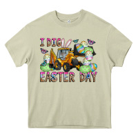 Mossy I Dig Easter Day Heavy Core Tee - CowhideDigitalArt