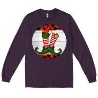 Plum Elf Shoes Long Sleeve Tee - RanaPortraitStore