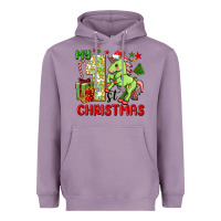 Lavender my first christmas unicorn Heavyweight Hoodie - FaDigitalArtStudio