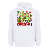 White my first christmas unicorn Heavyweight Hoodie - FaDigitalArtStudio