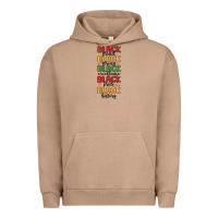 Pigment Burro black history Urban Hoodie - MaliasSmallBusiness