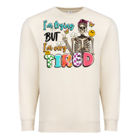 Sandshell im trying but im very tired Premium Sweatshirt - Artiststas