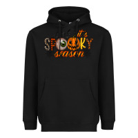 Black spooky season Heavyweight Hoodie - RacoonDesign