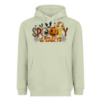 Matcha spooky season Heavyweight Hoodie - RacoonDesign