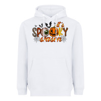 White spooky season Heavyweight Hoodie - RacoonDesign