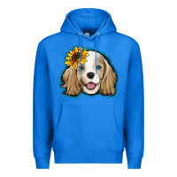 True Royal cocker spaniel sunflower Premium Hoodie - Jasminsmagicworld