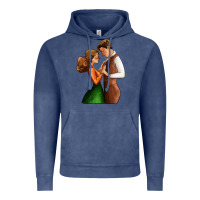 Vintage Denim valentines day couple Vintage Hoodie - AdoDesignShop