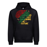 Black black history honoring the past inspiring the futu Urban Hoodie - MaliasSmallBusiness