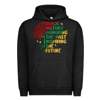 Pigment Black black history honoring the past inspiring the futu Urban Hoodie - MaliasSmallBusiness