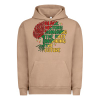 Pigment Burro black history honoring the past inspiring the futu Urban Hoodie - MaliasSmallBusiness