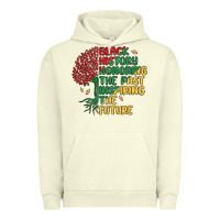 Pigment Pistachio black history honoring the past inspiring the futu Urban Hoodie - MaliasSmallBusiness