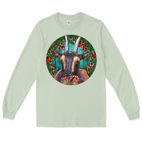 Matcha Dark Goat Christmas Long Sleeve Tee - RanaPortraitStore