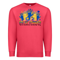 Cardinal for my students down sendrome awareness day Premium Sweatshirt - Artiststas