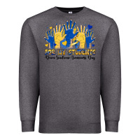Charcoal Heather for my students down sendrome awareness day Premium Sweatshirt - Artiststas