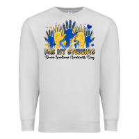 Dove Grey for my students down sendrome awareness day Premium Sweatshirt - Artiststas