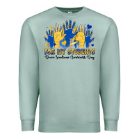 Seafoam for my students down sendrome awareness day Premium Sweatshirt - Artiststas
