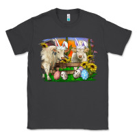 Smoke easter farm cows bunny ears and eggs Classic Tee - RanaPortraitStore