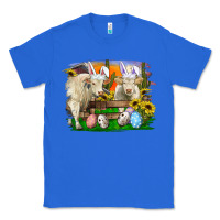 True Royal easter farm cows bunny ears and eggs Classic Tee - RanaPortraitStore