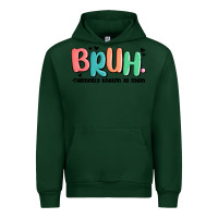 Forest Green bruh formerly known as mom Urban Hoodie - MaliasSmallBusiness