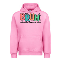 Fuchsia Pink bruh formerly known as mom Urban Hoodie - MaliasSmallBusiness