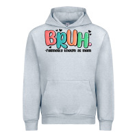 Heather Grey bruh formerly known as mom Urban Hoodie - MaliasSmallBusiness