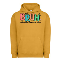 Pigment Peanut Butter bruh formerly known as mom Urban Hoodie - MaliasSmallBusiness