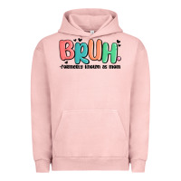 Pigment Salmon bruh formerly known as mom Urban Hoodie - MaliasSmallBusiness