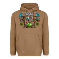 Toasted Coconut summer mom Heavyweight Hoodie - CowhideDigitalArt