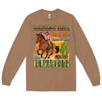 Toasted Coconut raising hell with the hippies and the cowboys Long Sleeve Tee - texasbilliewilder