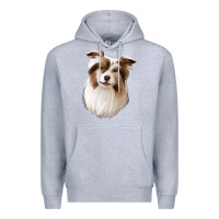 Heather Grey Aussie Premium Hoodie - Jasminsmagicworld