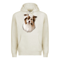 Oatmeal Heather Aussie Premium Hoodie - Jasminsmagicworld