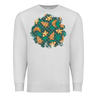 Dove Grey christmas gingerbread cookies patch Premium Sweatshirt - BundleAndBundleShop