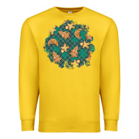 Lemon christmas gingerbread cookies patch Premium Sweatshirt - BundleAndBundleShop