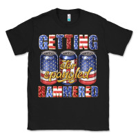 Black getting star spangled hammared Classic Tee - texasbilliewilder