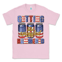 Bubblegum Pink getting star spangled hammared Classic Tee - texasbilliewilder