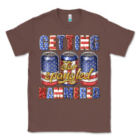Chestnut getting star spangled hammared Classic Tee - texasbilliewilder