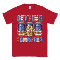 Red getting star spangled hammared Classic Tee - texasbilliewilder