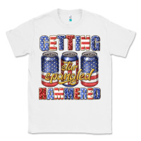White getting star spangled hammared Classic Tee - texasbilliewilder