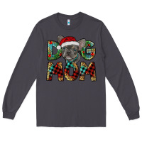 Smoke Christmas French Bulldog Mom Long Sleeve Tee - RanaPortraitStore