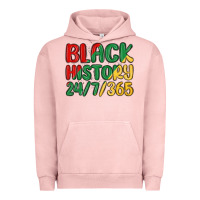 Pigment Salmon black history Urban Hoodie - MaliasSmallBusiness